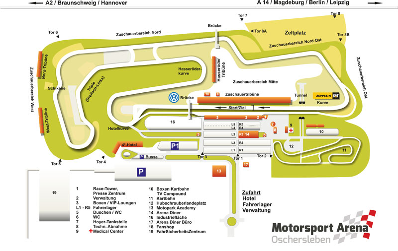 Strecke Oschersleben